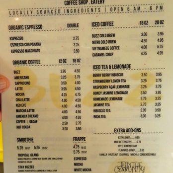 Buzz & Bites - Coffee & Tea Near Me - Houston, Texas
