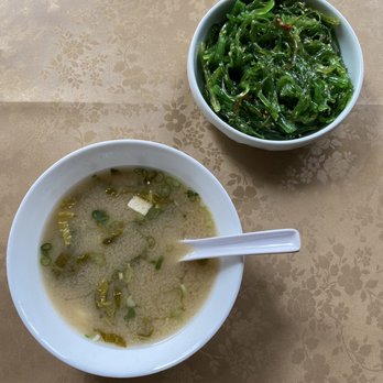 Arilang Sushi - Miso and seaweed salad - Sushi Bars Near Me - Glen Allen, Virginia