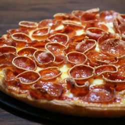 Plus 1 Pizza - Pepperoni Feast with 3 different styles of pepperoni...great pizza