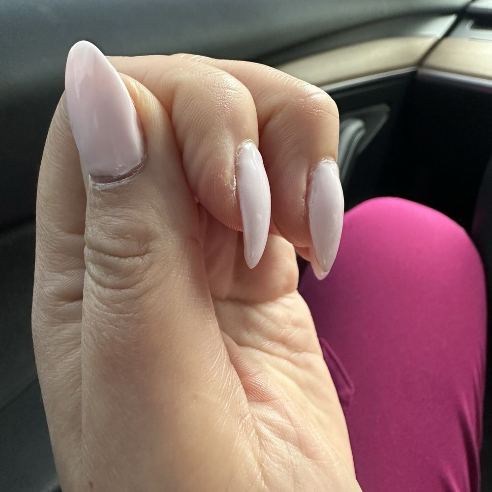 Bella Nails - Why does it look like that? Lumpy. - Nail Salons Near Me - San Mateo, California
