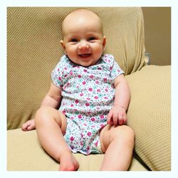 Medical Ear Piercing Clinics - What a smile, looking so cute in her first piercings