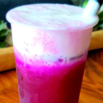 Tea Hut - Dragonfruit w/cheese Boba & Aloe! - Bubble Tea Near Me - San Francisco, California Tea Hut - Dragonfruit w/cheese Boba & Aloe! - Bubble Tea Near Me - San Francisco, California