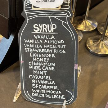 Game N Grounds - Syrups they have :) - Coffee & Tea Near Me - Los Angeles, California