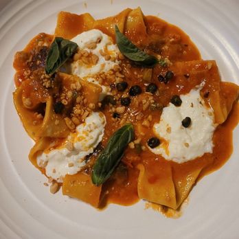 MAMA Oakland - Pappardelle con Caponata - Italian Near Me - Oakland, California
