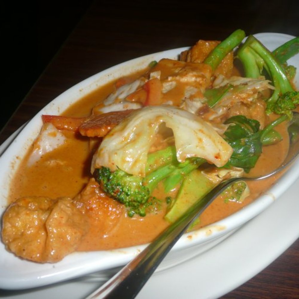 Sanphan Thai Cuisine - Veggie red curry - Thai Near Me - Washington, DC, District of Columbia Sanphan Thai Cuisine - Veggie red curry - Thai Near Me - Washington, DC, District of Columbia