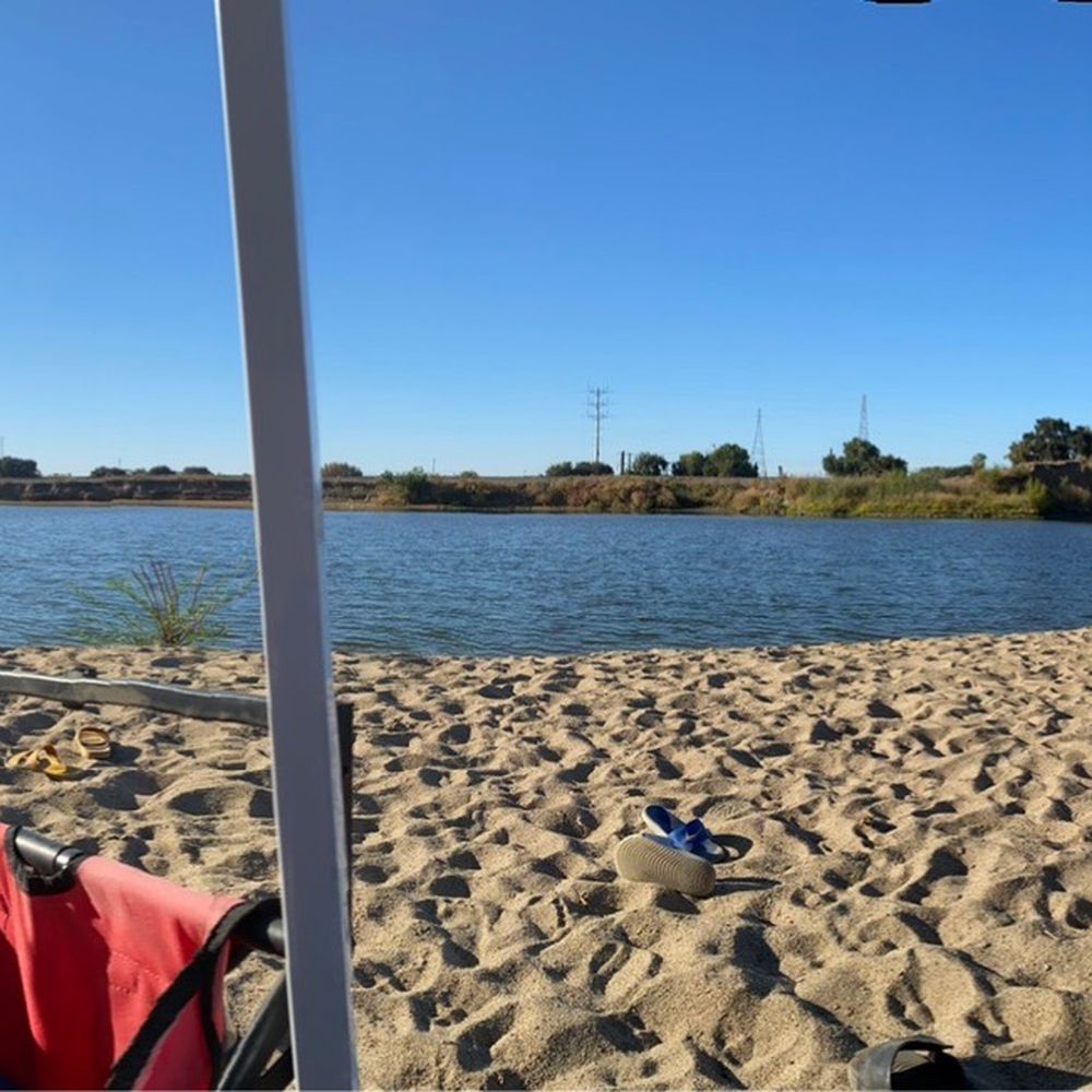 Thousand Trails Turtle Beach - Panoramic view of the clean beach - RV Parks Near Me - Manteca, California Thousand Trails Turtle Beach - Panoramic view of the clean beach - RV Parks Near Me - Manteca, California