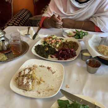 Dar Tajine - Small Chicken Bastilla- incredibly good Royal Salad House bread - Moroccan Near Me - Plantation, Florida Dar Tajine - Small Chicken Bastilla- incredibly good Royal Salad House bread - Moroccan Near Me - Plantation, Florida