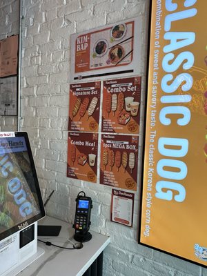 Two Hands Corn Dogs by null