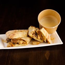 Zell's Panini & Crepes - Our Holly Jolly Chicken Panini, a holiday special gone so right we had to keep it all year