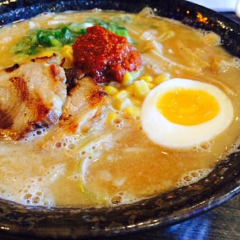 Tamashii Ramen - kara miso ramen (spicy) - still bubblin' hot when served! - Ramen Near Me - Astoria, New York Tamashii Ramen - kara miso ramen (spicy) - still bubblin' hot when served! - Ramen Near Me - Astoria, New York