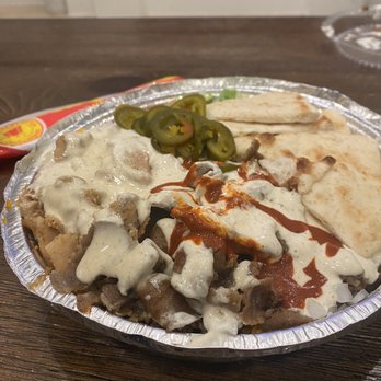 The Halal Guys - Combo Platter!! Go Get this!! - Middle Eastern Near Me - Frisco, Texas The Halal Guys - Combo Platter!! Go Get this!! - Middle Eastern Near Me - Frisco, Texas