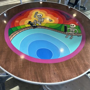 Tacodeli - Table design - Breakfast & Brunch Near Me - Austin, Texas