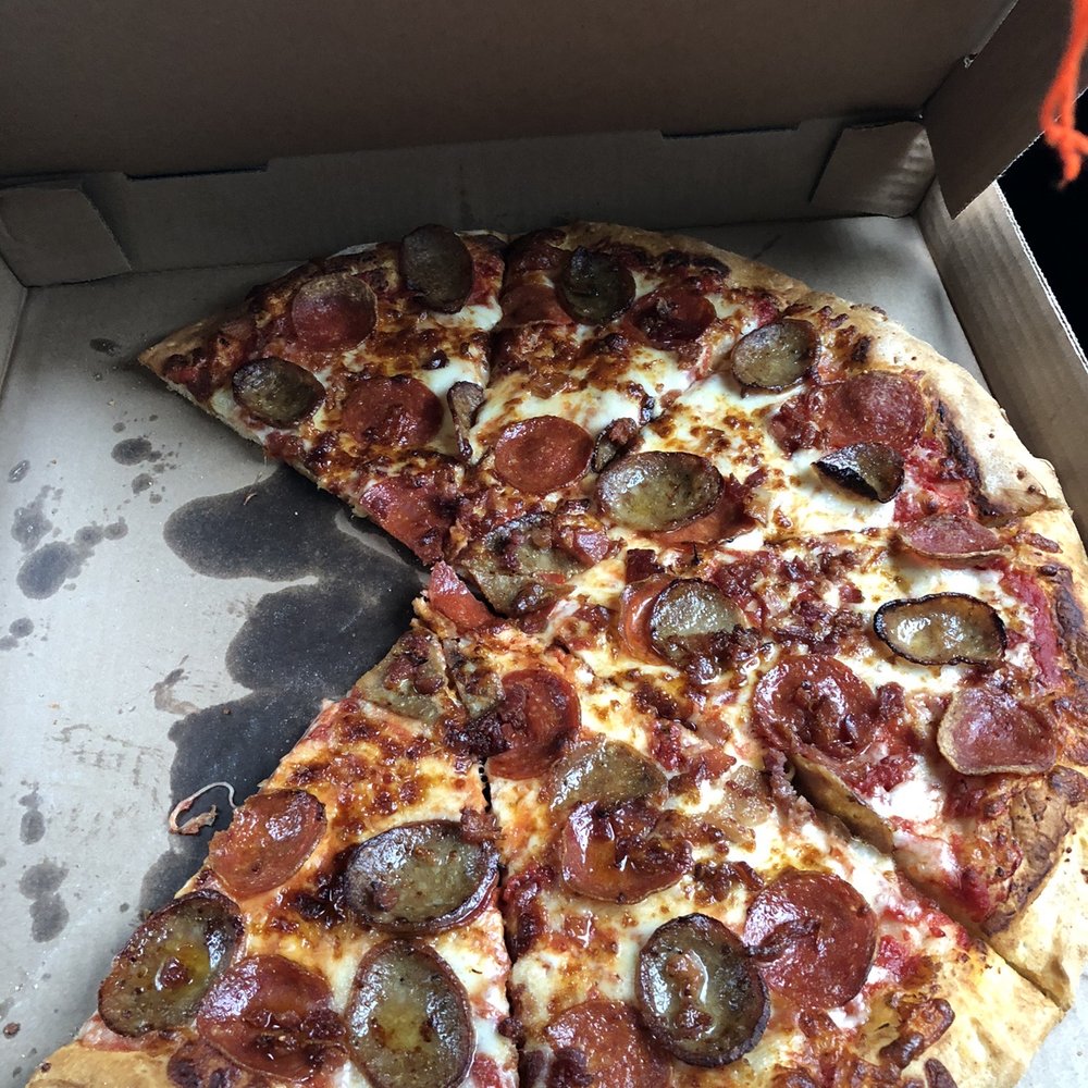 Freddy's Pasta And Pizza - Extra large pepperoni, sausage, bacon pizza - Pizza Near Me - Gaithersburg, Maryland Freddy's Pasta And Pizza - Extra large pepperoni, sausage, bacon pizza - Pizza Near Me - Gaithersburg, Maryland