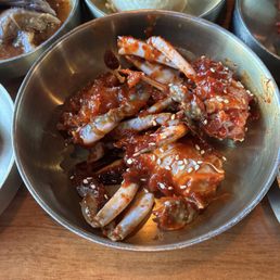 Raw Marinated Crabs