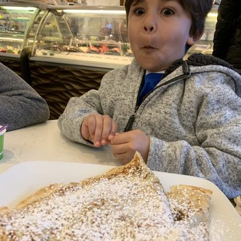 Chocolate SD - My son while looking at the gigantic banana nutella crepe! - Coffee & Tea Near Me - San Diego, California Chocolate SD - My son while looking at the gigantic banana nutella crepe! - Coffee & Tea Near Me - San Diego, California