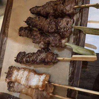 The Barn - Pork Belly Skewer & Beef Skewer - Barbeque Near Me - Arcadia, California The Barn - Pork Belly Skewer & Beef Skewer - Barbeque Near Me - Arcadia, California
