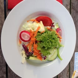 Hotel Kastanienhof - Der Beilagensalat zum Steak