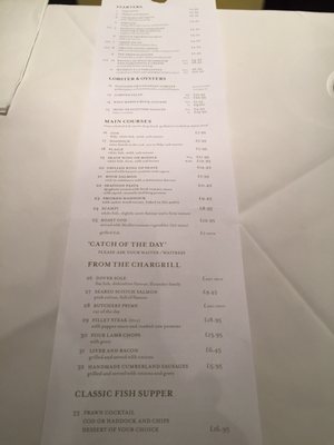 Menu photo 4 Fish Central London, XGL