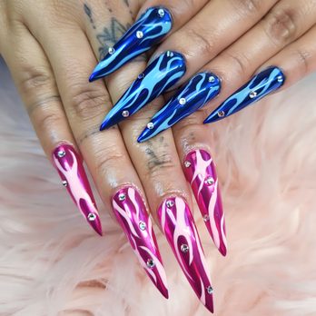 K Nails Studio - XXXL Set Full designs - Nail Salons Near Me - Alexandria , Virginia