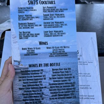 Saltwater 75 - drink menu - Seafood Near Me - Ocean City, Maryland Saltwater 75 - drink menu - Seafood Near Me - Ocean City, Maryland
