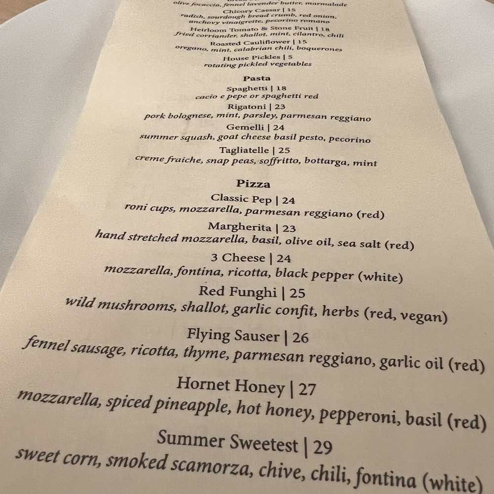 Cornelly - The (food) menu! - Italian Near Me - Seattle, Washington