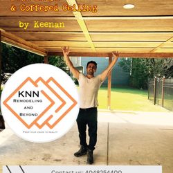 Knn Remodeling and Beyond - Carport Ceiling Coffered BeadBoard!