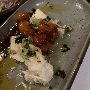 Plas Food and Drink - House made burrata - New American Near Me - Columbus, Ohio