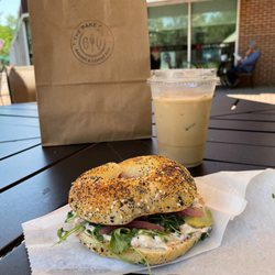 The Bake Shop - Salmon w/ latte