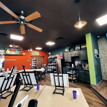 U Paint Studio - Inside - Paint & Sip Near Me - Oakland, New Jersey