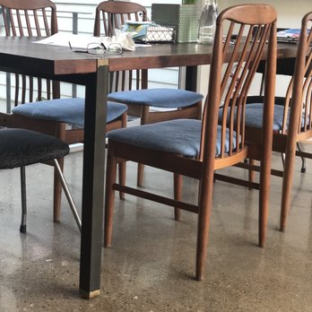 Custom Draperies & Upholstery - After dining chairs - Furniture Reupholstery Near Me - Houston, Texas Custom Draperies & Upholstery - After dining chairs - Furniture Reupholstery Near Me - Houston, Texas
