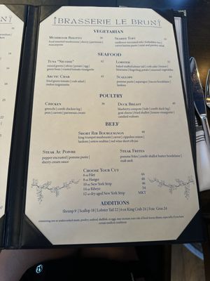 Menu photo 5 Brasserie Lebrun Bar Harbor, ME