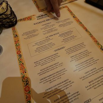 Casa Gabriela - Weekend brunch menu - Mexican Near Me - La Mesa, California