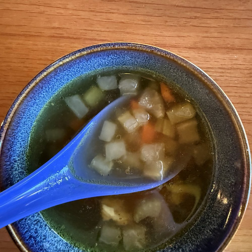 Roy Southern Thai Cuisine - Soup comes with the meal - Thai Near Me - Seattle, Washington Roy Southern Thai Cuisine - Soup comes with the meal - Thai Near Me - Seattle, Washington