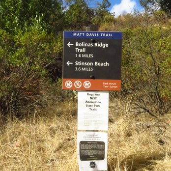 Matt Davis Trail - Parks Near Me - Stinson Beach, California Matt Davis Trail - Parks Near Me - Stinson Beach, California