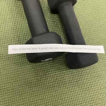 Thrive Fitness Studio - In Felicia's Barre class, she hands out words of affirmation - Barre Classes Near Me - Hesperia, California Thrive Fitness Studio - In Felicia's Barre class, she hands out words of affirmation - Barre Classes Near Me - Hesperia, California