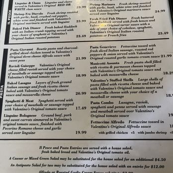Valentino's Eatery - Menu - Italian Near Me - Florence, Arizona