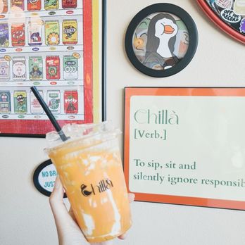 Chilla Coffee - Golden lava milk - Coffee & Tea Near Me - Garden Grove, California