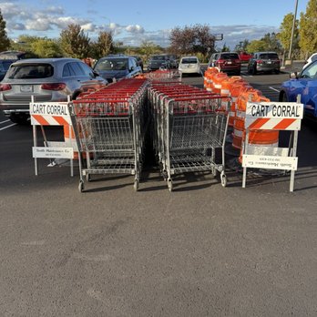 Costco Wholesale - Temporary cart corral seems dangerous - Wholesale Stores Near Me - Merrillville, Indiana Costco Wholesale - Temporary cart corral seems dangerous - Wholesale Stores Near Me - Merrillville, Indiana