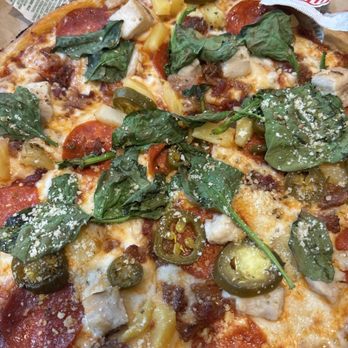 Blaze Pizza - 1 Top Pizza (11-inch) - Pizza Near Me - Brea, California Blaze Pizza - 1 Top Pizza (11-inch) - Pizza Near Me - Brea, California