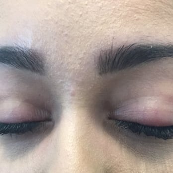 DB Lash Beauty Studio - This is what happened to me after I got my lashes done! So sad! It hurt so bad, I was in tears and couldn't sleep. - Eyelash Service Near Me - Tustin, California