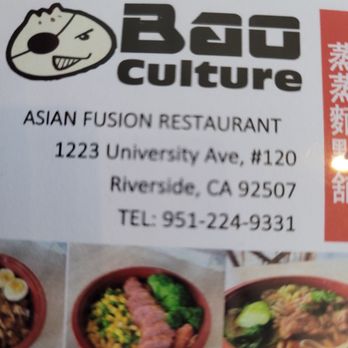 Bao Culture - Asian Fusion Near Me - Riverside, California