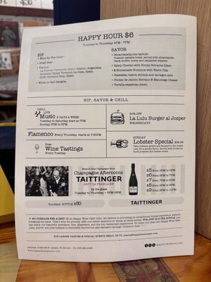 Menu photo 4 Happy Wine Calle Ocho Miami, FL Menu photo 4 Happy Wine Calle Ocho Miami, FL