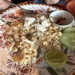 Khoa Pad Pu - Crab fried rice.  Love this very authentic.