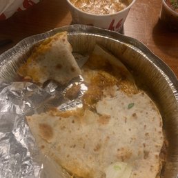 Pork. Ordered chicken and paid extra for it. If someone ordered this, maybe you'd actually cut it into portions? Pathetic Pork. Ordered chicken and paid extra for it. If someone ordered this, maybe you'd actually cut it into portions? Pathetic