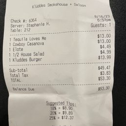 Receipt