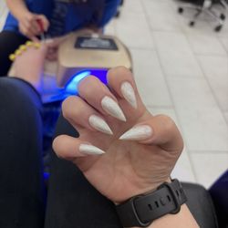 Acrylic mani gel pedi