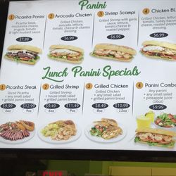 Rio Station Juice Bar - Paninis