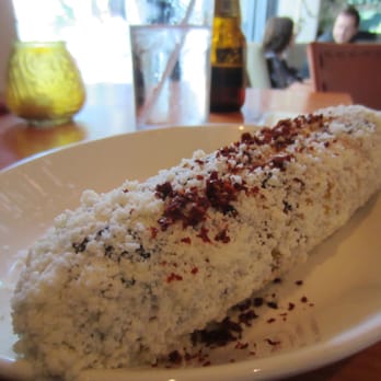 La Condesa - Elotes - Mexican-style street corn, Cotija cheese, chili powder. - Mexican Near Me - Austin, Texas La Condesa - Elotes - Mexican-style street corn, Cotija cheese, chili powder. - Mexican Near Me - Austin, Texas