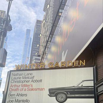 Winter Garden Theatre - Outside the theater. - Performing Arts Near Me - New York, New York Winter Garden Theatre - Outside the theater. - Performing Arts Near Me - New York, New York