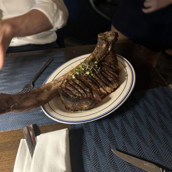 Wicked Butcher - Tomahawk before the truffle butter table side carving! Divine! - Steakhouses Near Me - Dallas, Texas Wicked Butcher - Tomahawk before the truffle butter table side carving! Divine! - Steakhouses Near Me - Dallas, Texas